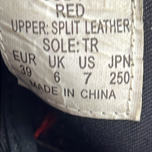 Pointer Red Suede  Side Zip Booties with Back Lace Up - Picture 8 of 9